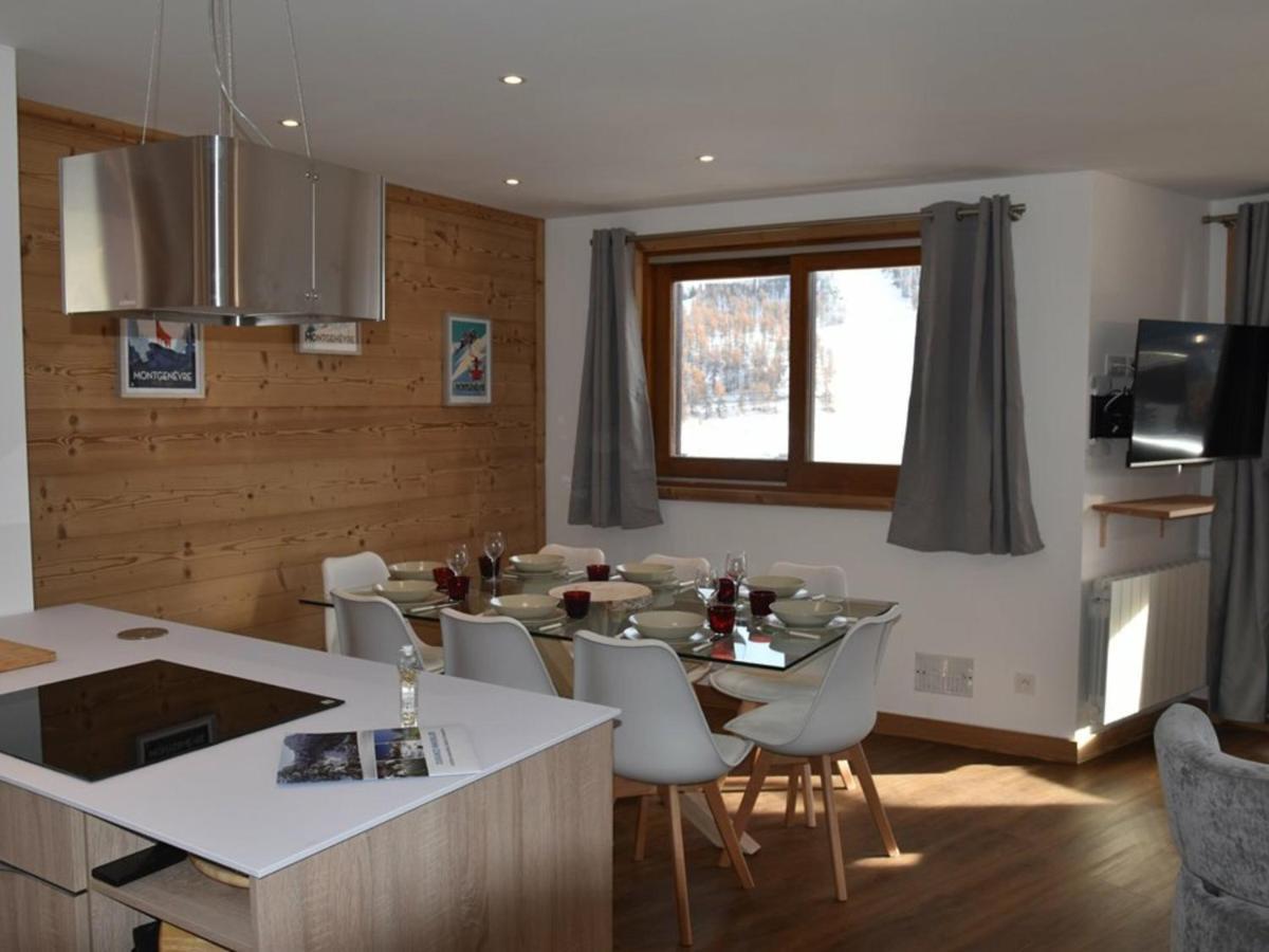 Duplex Renove 3 Chambres Avec Wi-Fi, Garage, Balcon Sud, Proche Pistes A Montgenevre - Fr-1-266-162 Zewnętrze zdjęcie