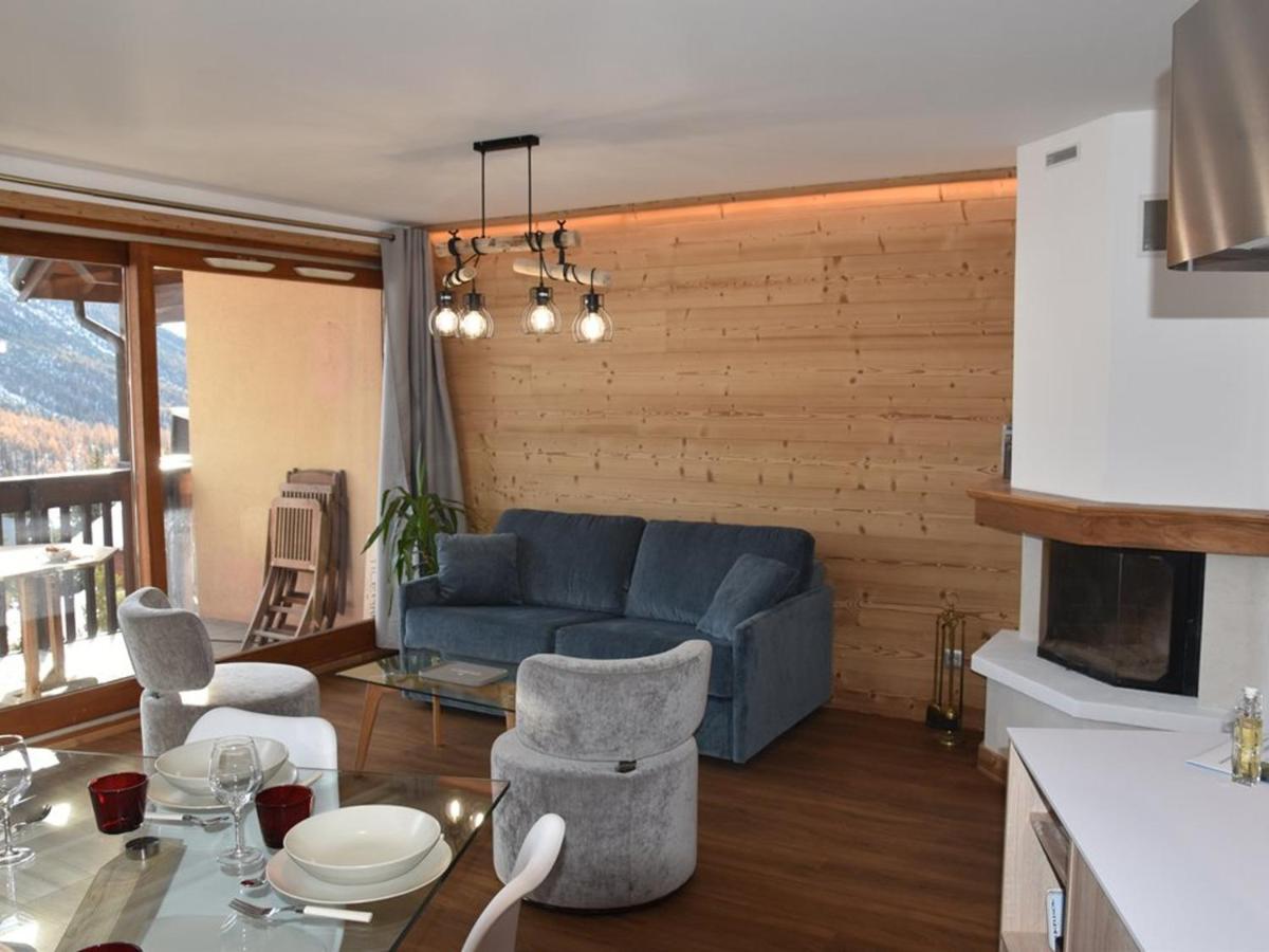 Duplex Renove 3 Chambres Avec Wi-Fi, Garage, Balcon Sud, Proche Pistes A Montgenevre - Fr-1-266-162 Zewnętrze zdjęcie